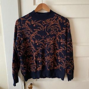 Mock neck sweater
